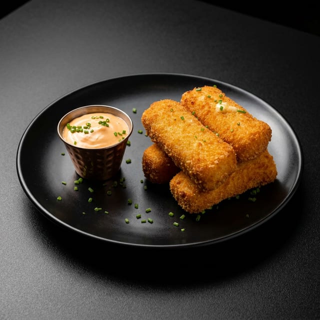 Fried Cheese Sticks.