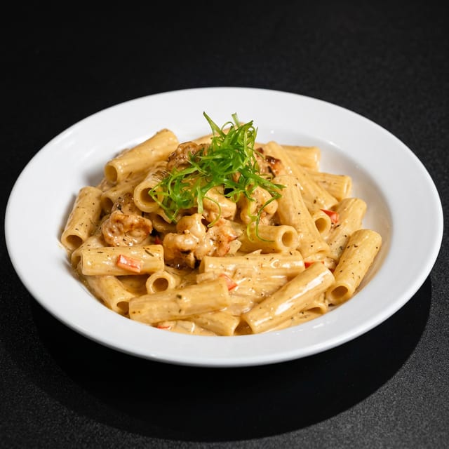 Cajun Shrimp Pasta.