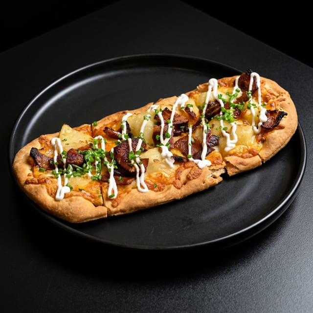 Buffalo Chicken Flatbread.