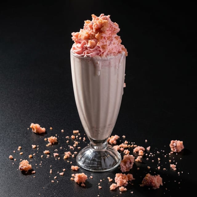 Strawberry Cake Shake.
