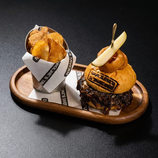 French Onion Burger.